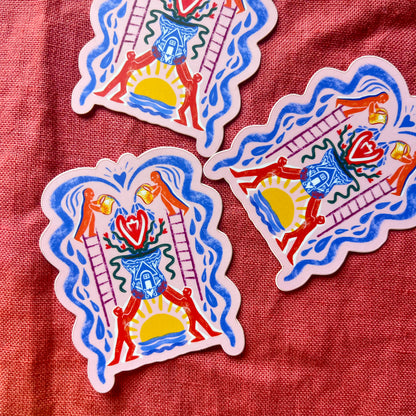 Collective Work Sticker