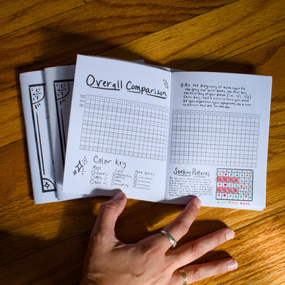 Menstrual Cycle Tracking Zine