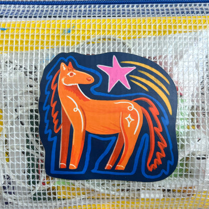 Star Horse Sticker