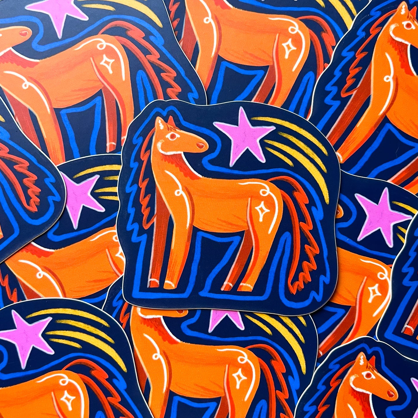 Star Horse Sticker